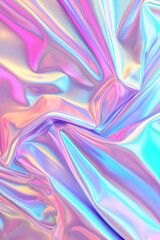 Fototapeta premium Neon holographic pastel soft abstract background. 