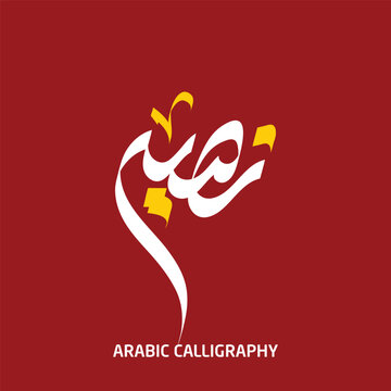 Naseer Name Arabic Calligraphy 