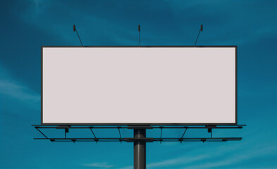 Obraz premium billboard on sky