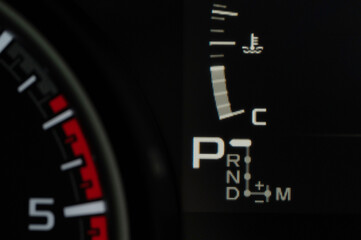 Car driving mode and temprature