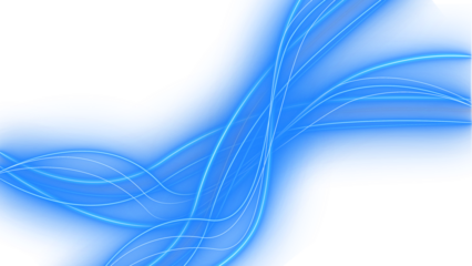 Colorful Light Lines Moving In The Dark Background

