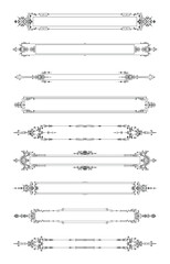 Beautiful collection of frame decorations.