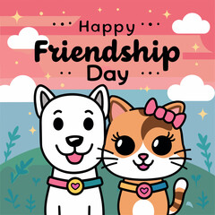Friendship Day - Illustration Vector Artwork