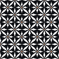 Fototapeta premium Seamless pattern of simple small geometry motif