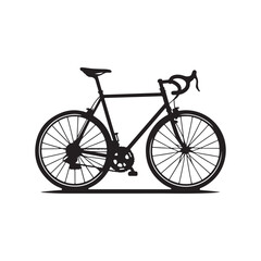 A bicycle vector 