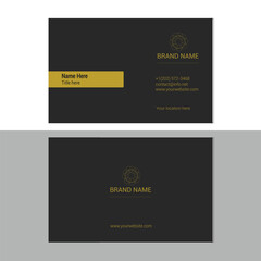 Professional creative business card