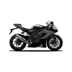 Fototapeta premium A superbike vector 