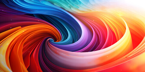 Obraz premium Abstract textured colorful swirl background 