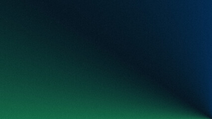 Blue green background. Horizontal wallpaper. Luxury blue green abstract background with grainy texture