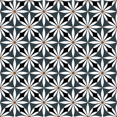 Fototapeta premium Seamless pattern of simple small geometry motif