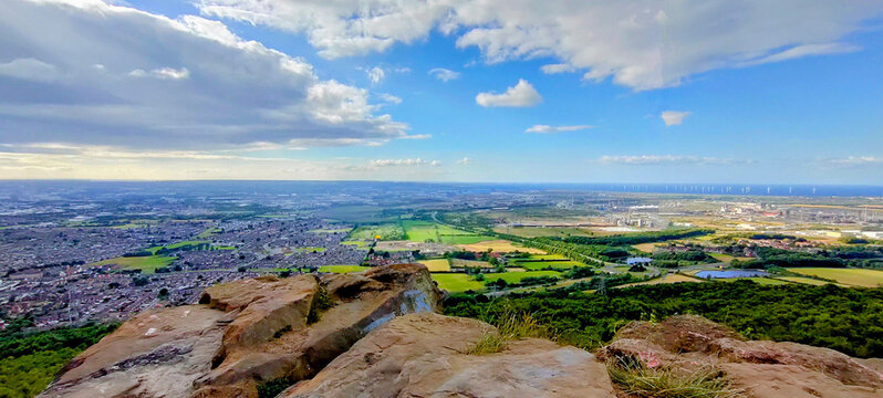 Eston Nab mountain peak in UK