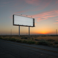 billboard on the road