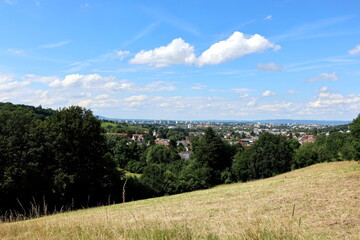 Blick vom Schönberg Richtung Freiburg