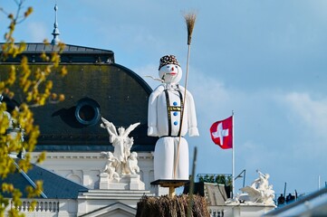 Zürcher Sächsilüüte Sechseläuten Frühlingsfest 2024