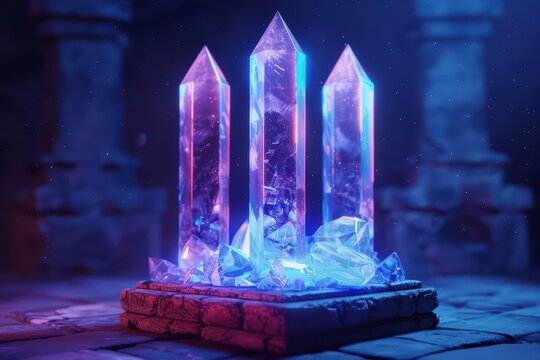 In a supernatural scene