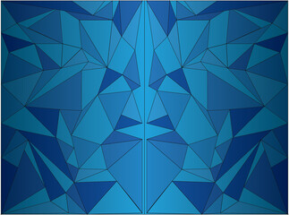 abstract image of sky blue color