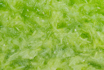 Geriebene Gartengurke als Gurkensalat