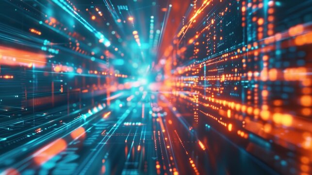 Digital Tunnel of Light