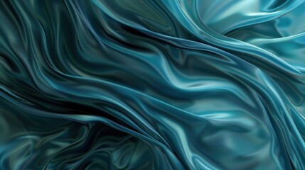Obraz premium Abstract Teal Fabric Texture
