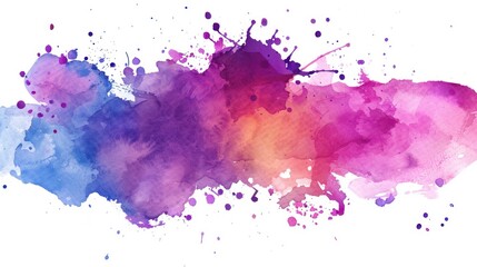 Abstract Watercolor Splash
