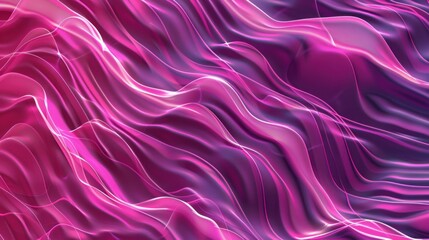 Obraz premium Abstract Pink and Purple Waves
