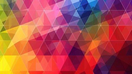 Obraz premium Abstract Colorful Geometric Background