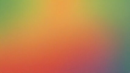 Obraz premium Color gradient background, red orange green grain gradation texture