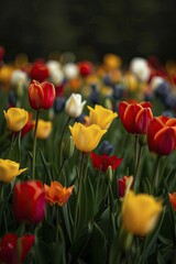 Obraz premium Springtime awakening, showcasing the vibrant and rejuvenating beauty of nature blossoming in the springtime.