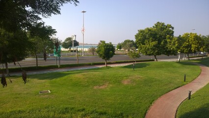 park in the city