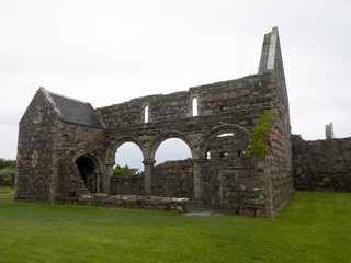 Convento de Iona, en la Isla de Iona, en Escocia, Reino Unido, Europa