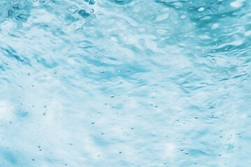 Obraz premium Serene Blue Water Texture with Gentle Waves and Ripples