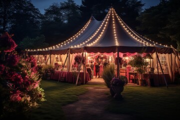 Enchanted Evening Event at Illuminated Circus Tent