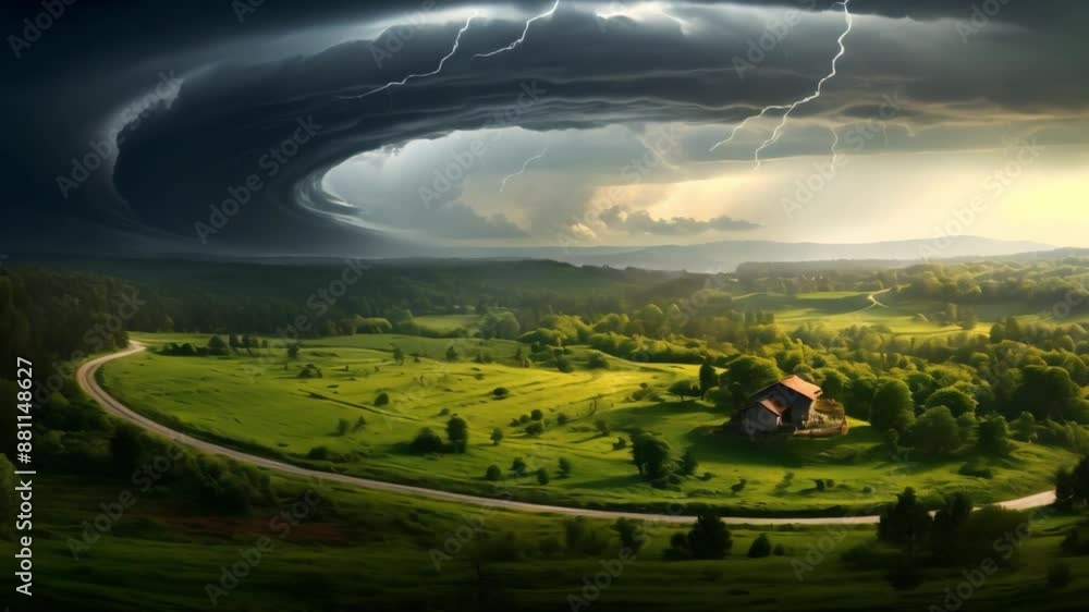 Poster tornado tracking systems have improved enhancing prediction accuracy and evacuation time. concept we
