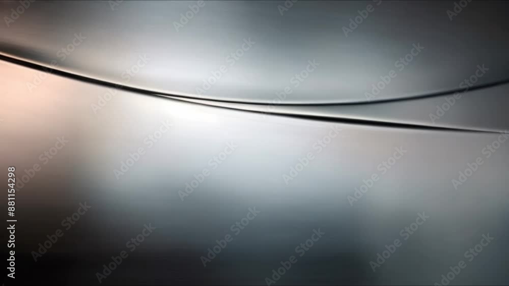Poster creating a metallic texture with a brushed steel background and shiny reflections. concept metallic 