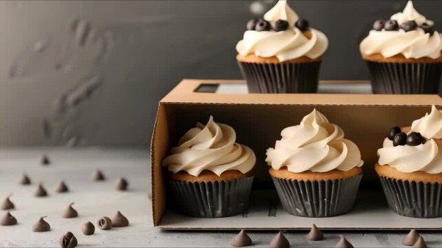 Bakery boxes with windowed options for cakes cupcakes pastries and decorations. Concept Bakery Packaging, Windowed Boxes, Cake Boxes, Cupcake Boxes, Pastry Boxes