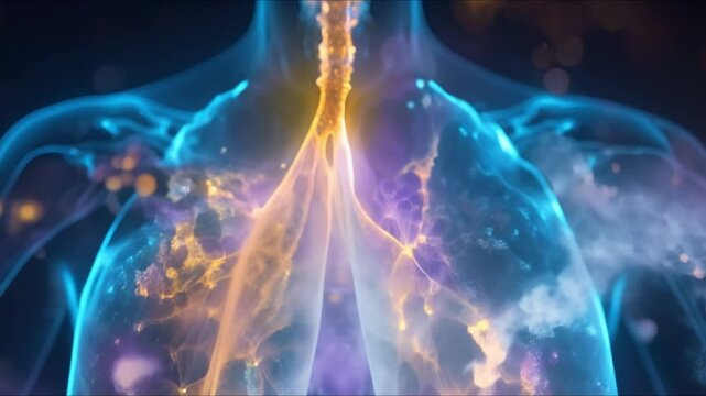 Human lungs protect body from viruses on a microscopic level. Concept Topics, Human Lungs, Virus Protection, Microscopic Defense
