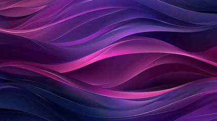 Obraz premium Magenta pink dark blue and purple wavy presentation wallpaper background