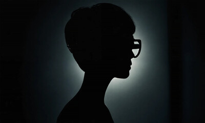 silhouette of a person