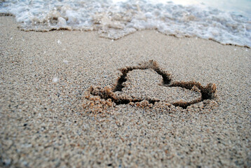 sandy heart