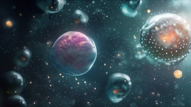 Exploring Suspended Cells in Biomedical Science. Concept Cell Biology, Biomedical Research, Suspended Cells, Microscopy Techniques, Biomedical Science