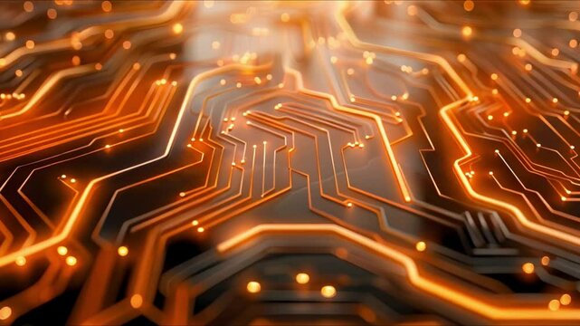 Exploring Abstract Electronic Circuitry Technology with Circuit Board Design. Concept Technology, Circuitry, Electronics, Abstract, Design