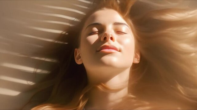 Dealing with Vertigo: A Young Woman's Experience of Dizziness and Lightheadedness. Concept Vertigo Symptoms, Coping Strategies, Medical Diagnosis, Lifestyle Changes, Support Networks