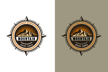 Mountain Classic Emblem Logo Design