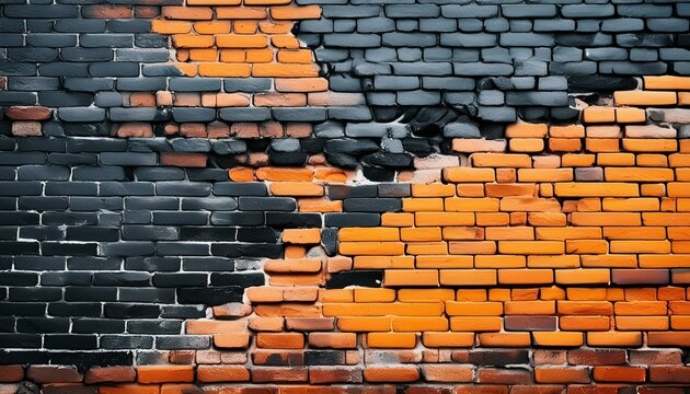 Muro de ladrillo de colores 28