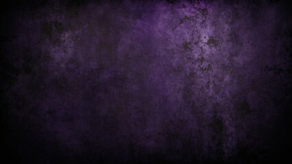Purple and black dark grunge texture background