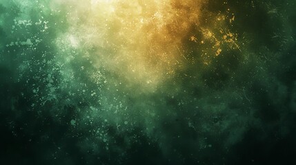 brown green earth tone , template empty space , grainy noise grungy texture color gradient rough abstract background shine bright light and glow