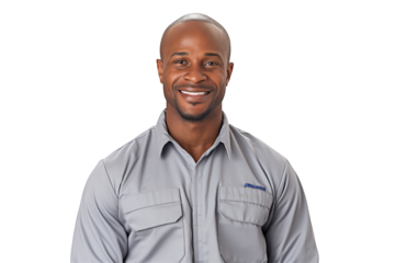 Afro american men mechanic on transparent background png cutouts. Images for graphic designers. Image for flyers. Topics related to mechanic. Mechanic world. Job offer. Recruitment. Africa. Afro.