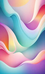 Fototapeta premium abstract colorful wave background