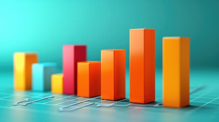 Bar Chart Illustration for Data Visualization