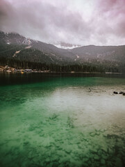 Eibsee rainy day